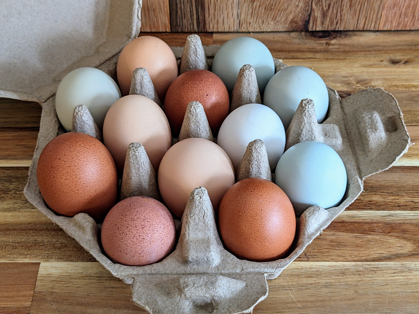 Farm Fresh Eggs by the dozen