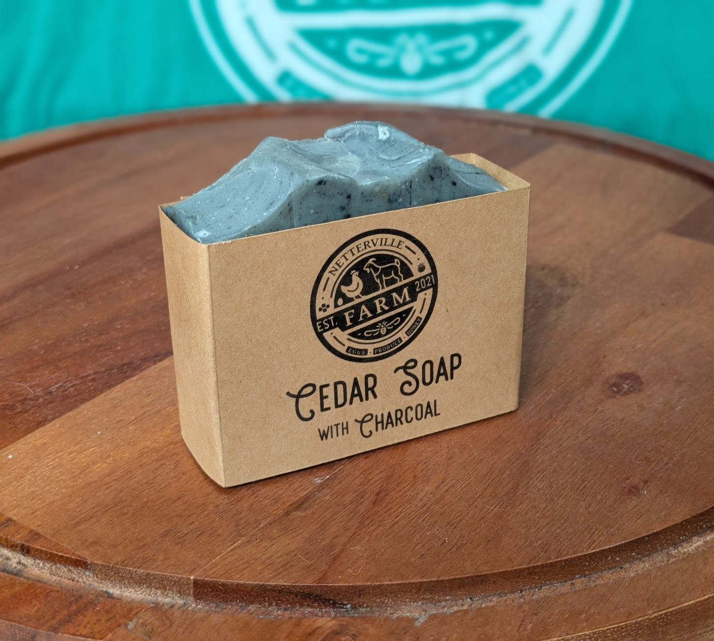 Charcoal Cedar Milk Soap