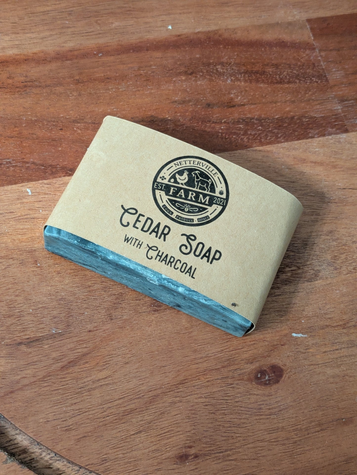 Charcoal Cedar Milk Soap