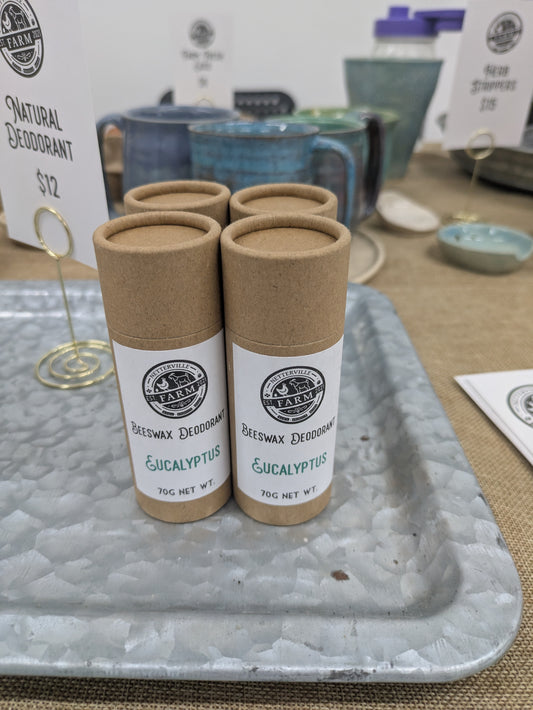 Eucalyptus Beeswax Deodorant