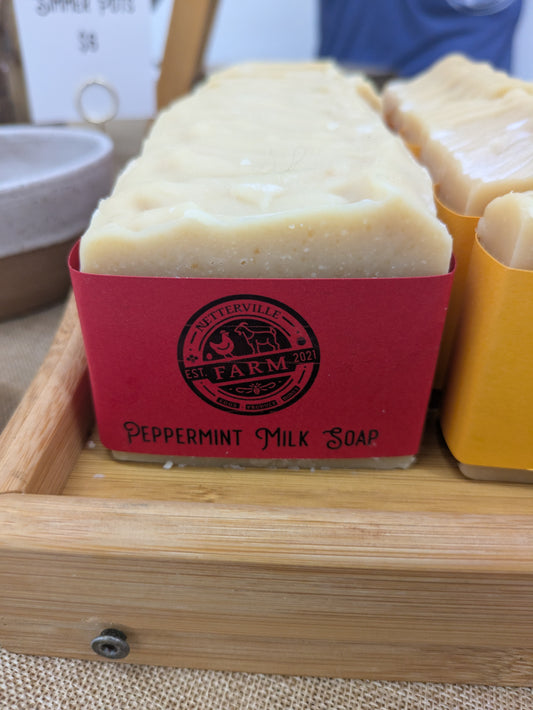 Peppermint Milk Soap