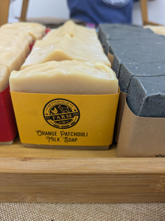 Orange Patchouli Milk Soap