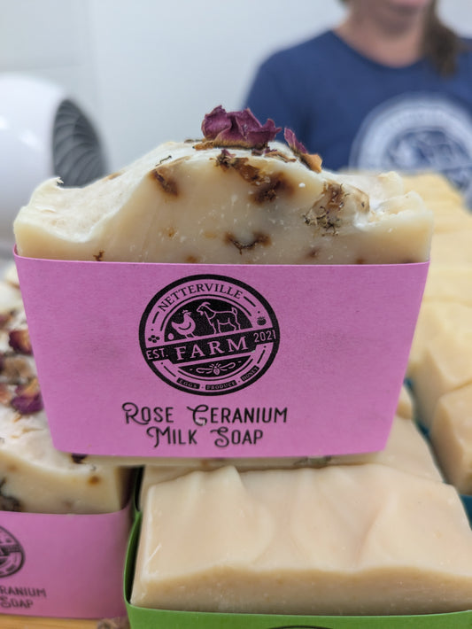 Rose Geranium Milk Soap